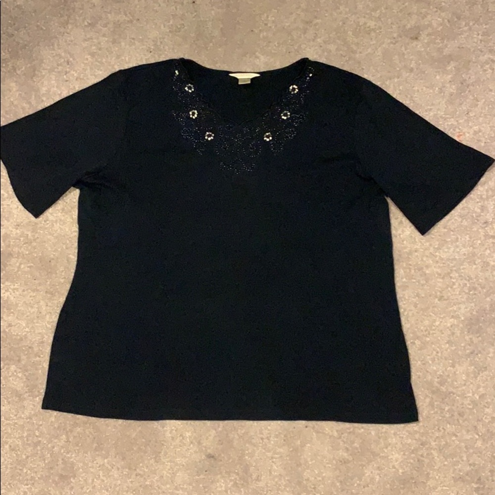 🦄3/$30 Pretty beaded top
